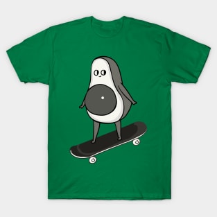 Skateboarding Avocado T-Shirt